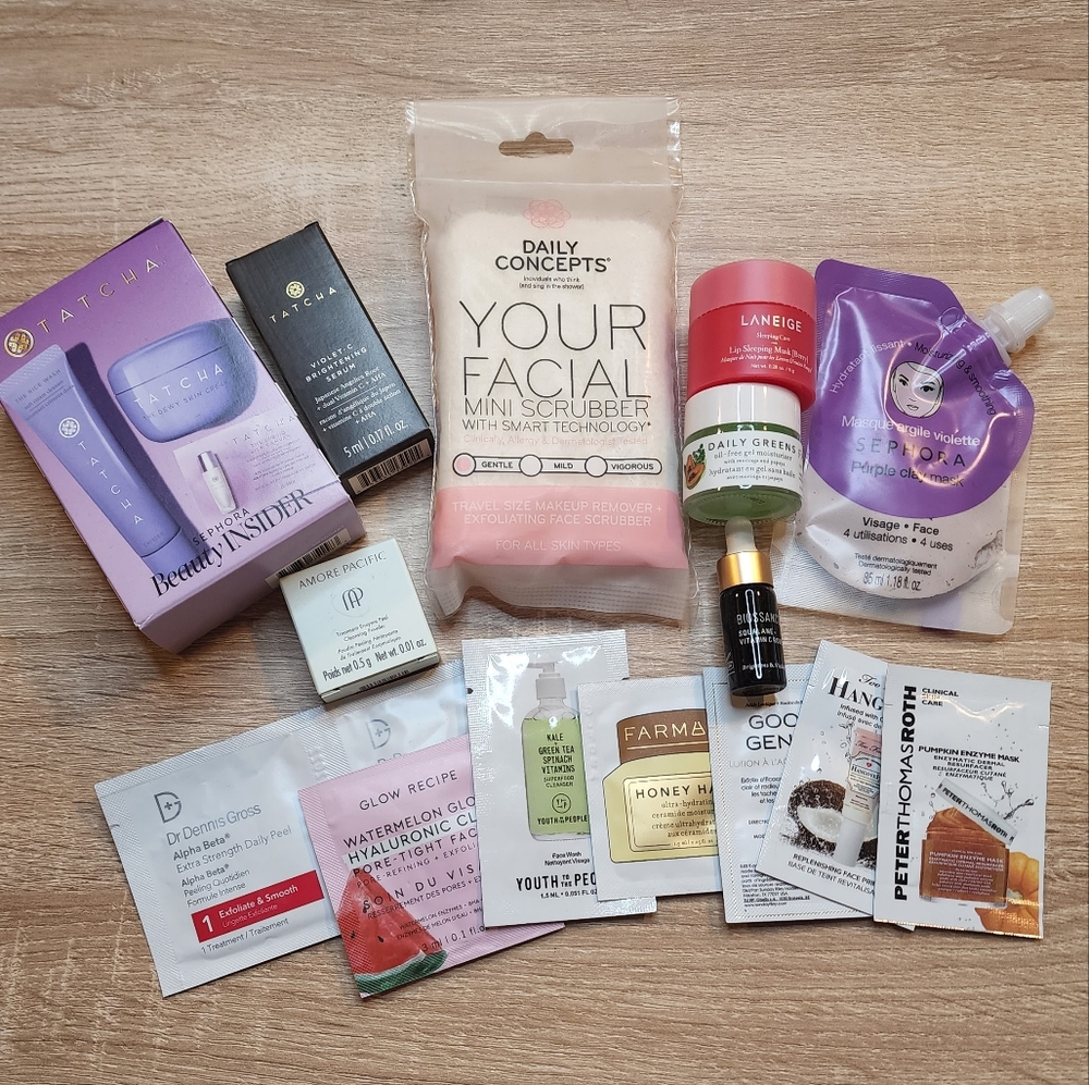 Facial Skin Care Sample Set